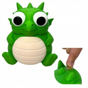 SKARBONKA SMOK DUŻA 16 cm PREZENT DLA DZIECKA 3D